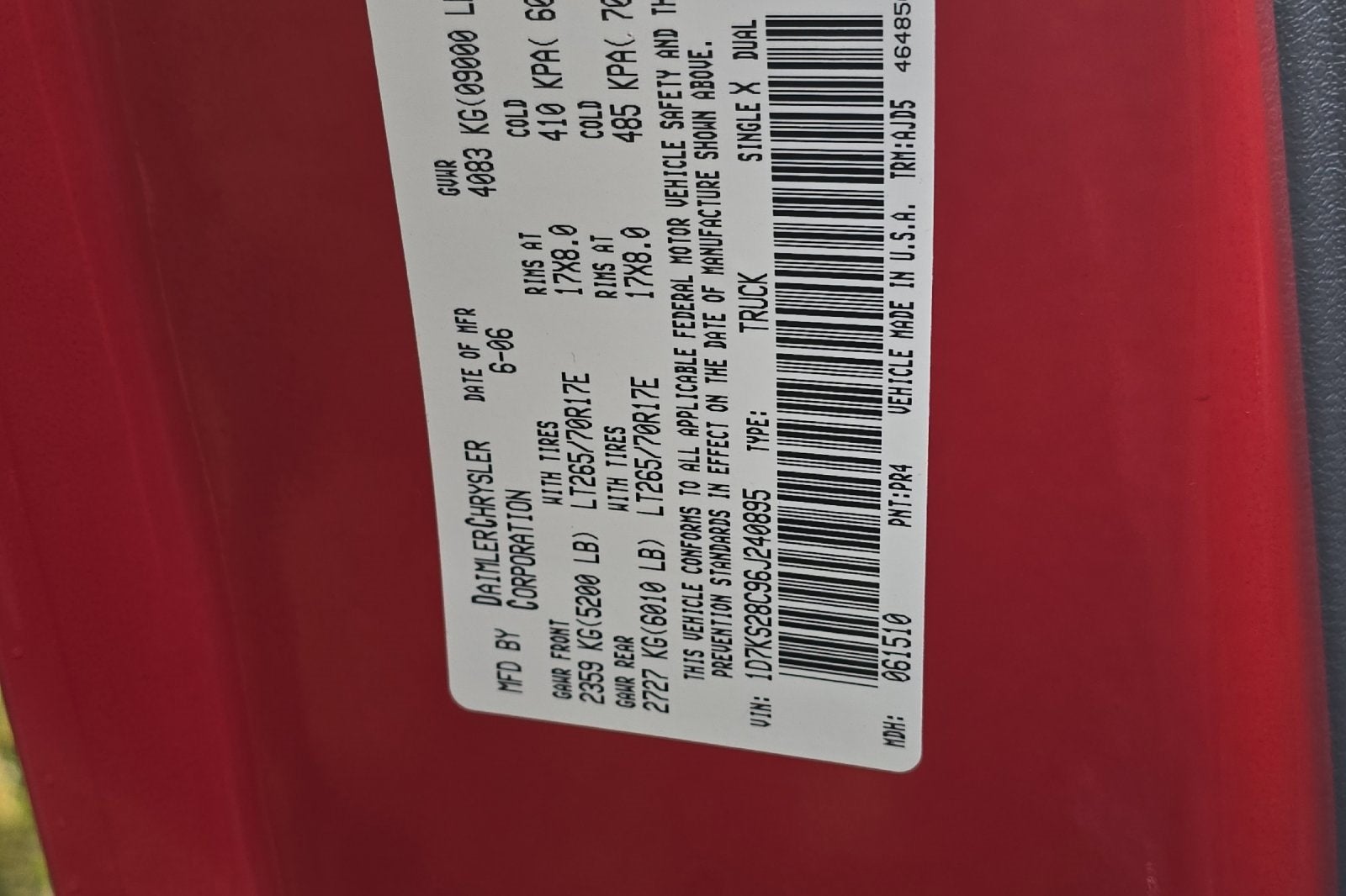 2006 Dodge Ram 2500 SLT