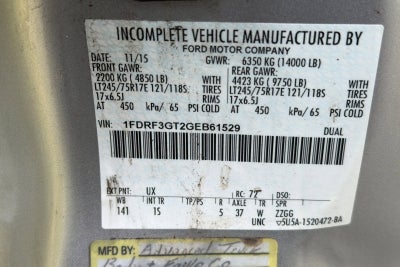 2016 Ford Super Duty F-350 DRW XL