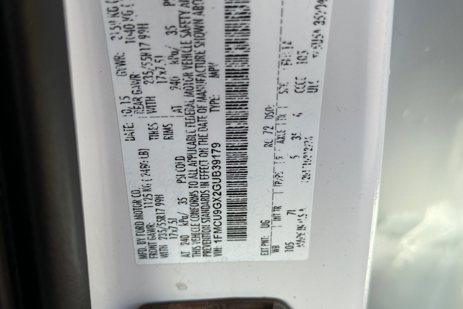 2016 Ford Escape SE