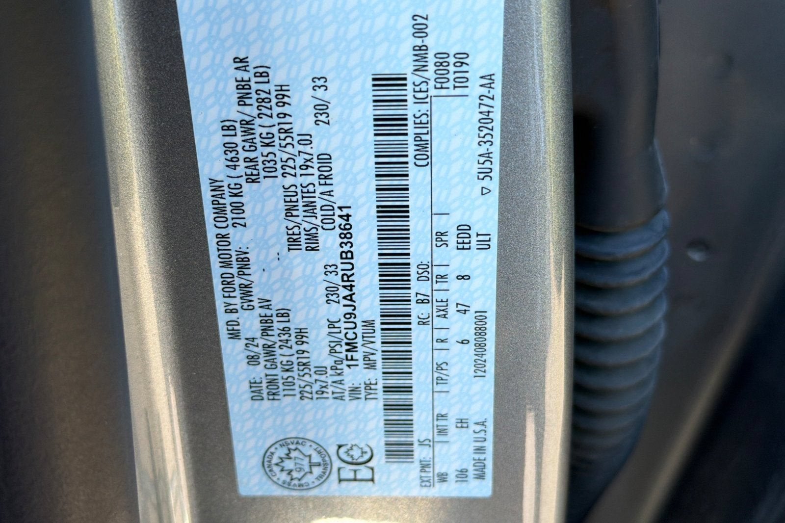 2024 Ford Escape Platinum