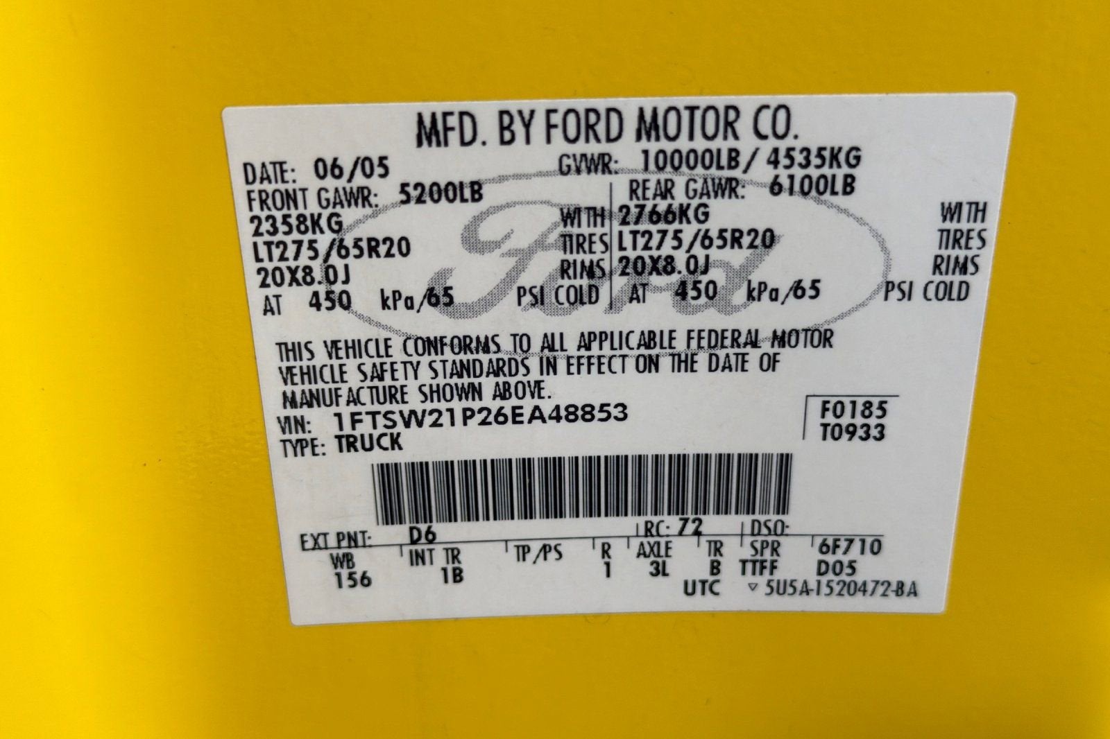 2006 Ford Super Duty F-250 XL