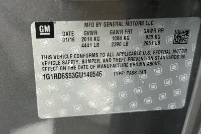 2016 Chevrolet Volt Premier