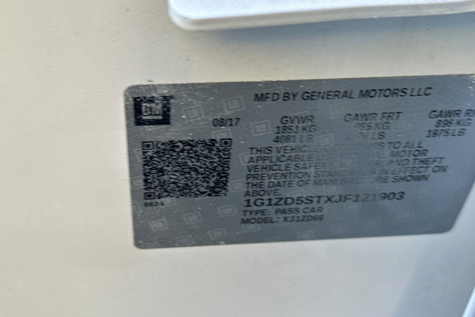 2018 Chevrolet Malibu LT