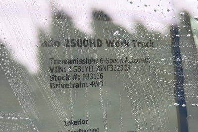 2022 Chevrolet Silverado 2500 HD WT