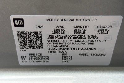 2026 Chevrolet Silverado 2500 HD Custom