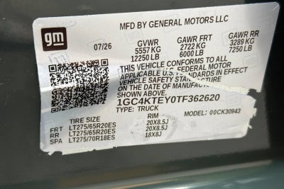 2026 Chevrolet Silverado 3500 HD LT