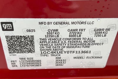 2026 Chevrolet Silverado 3500 HD LTZ