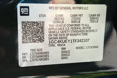 2026 Chevrolet Silverado 3500 HD LTZ