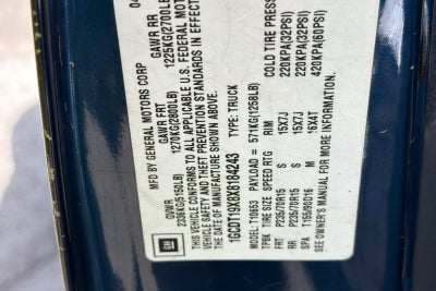 1999 Chevrolet S10 LS