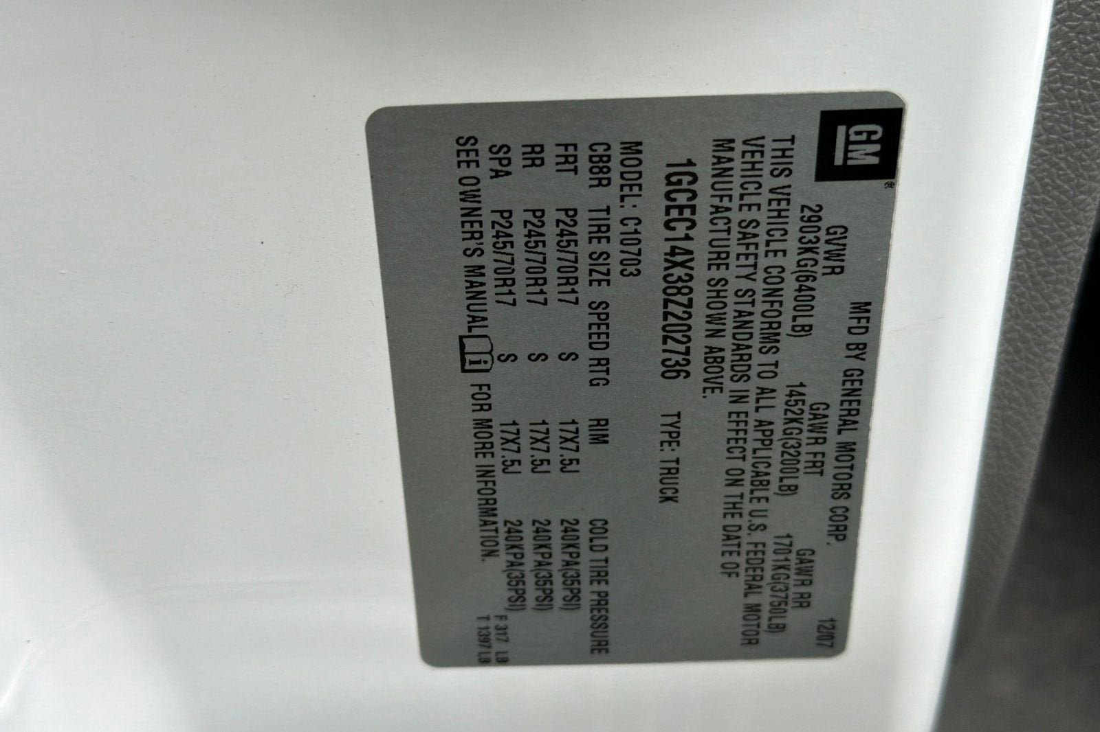 2008 Chevrolet Silverado 1500 Work Truck