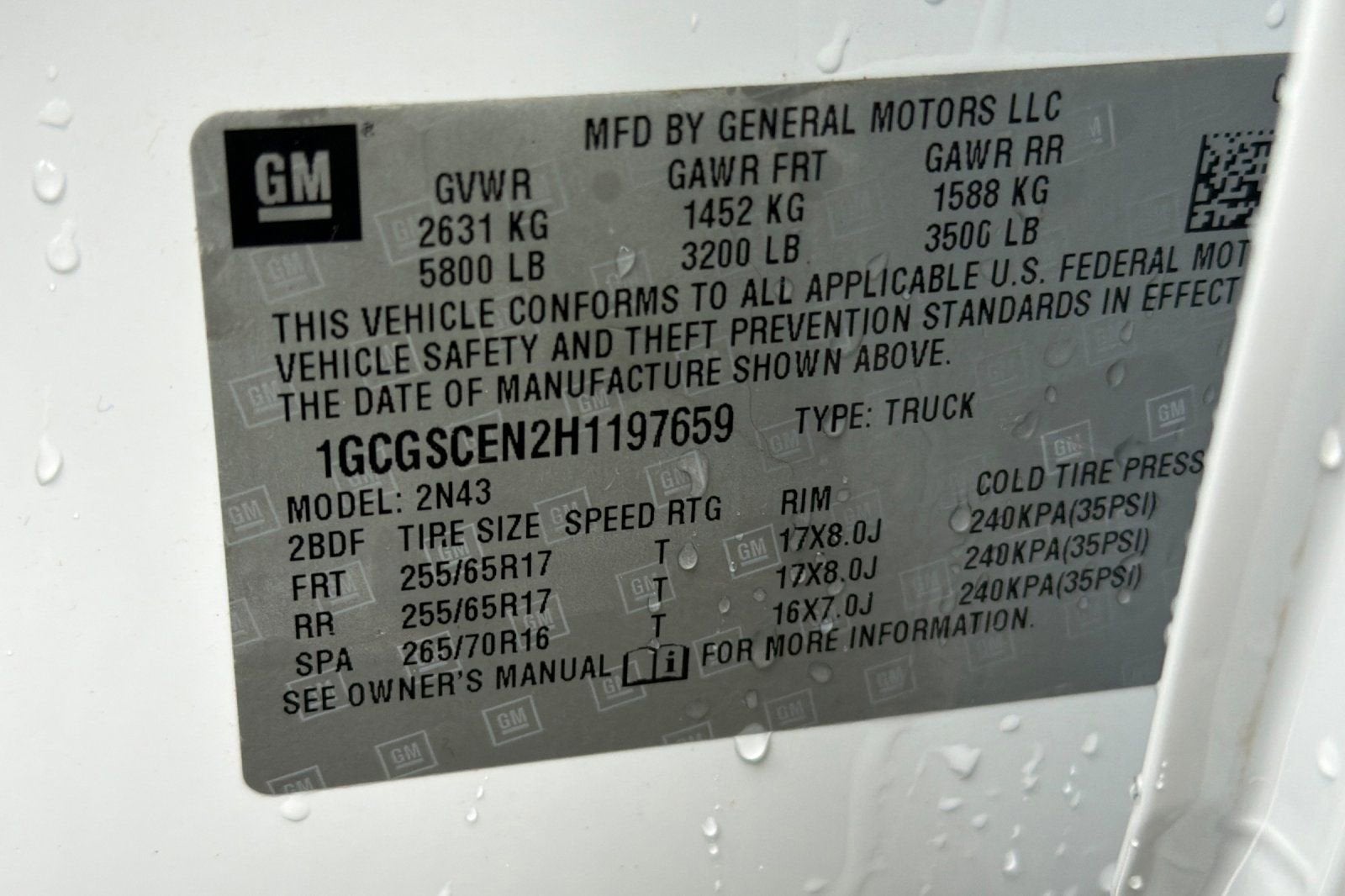 2017 Chevrolet Colorado 2WD LT