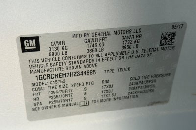 2017 Chevrolet Silverado 1500 LT