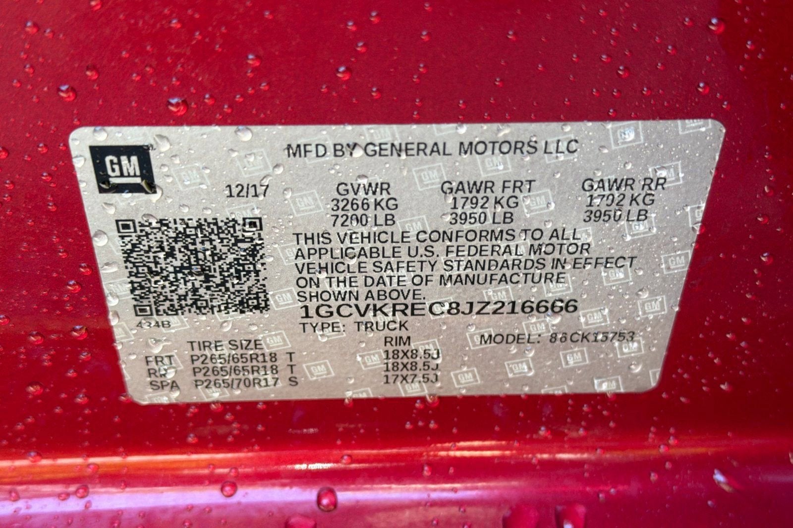 2018 Chevrolet Silverado 1500 LT