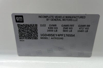 2023 GMC Sierra 3500 HD Chassis Cab Pro