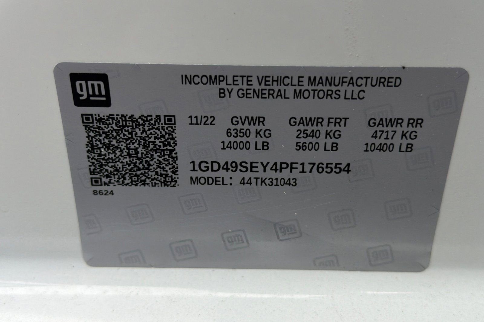 2023 GMC Sierra 3500 HD Chassis Cab Pro