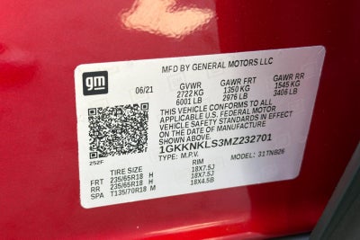 2021 GMC Acadia SLE