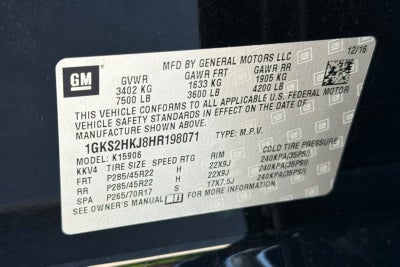 2017 GMC Yukon XL Denali
