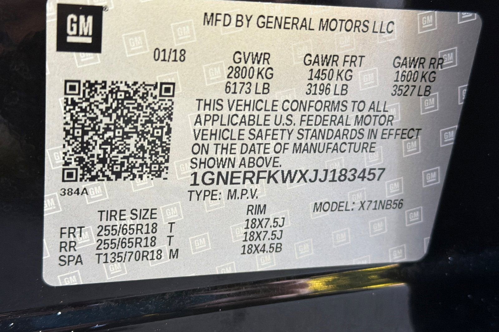 2018 Chevrolet Traverse LS