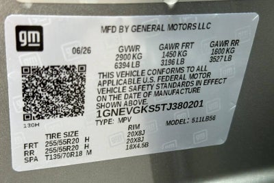 2026 Chevrolet Traverse LT