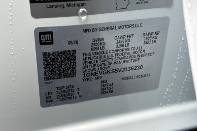 2027 Chevrolet Traverse LT