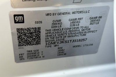 2026 Chevrolet Traverse Z71