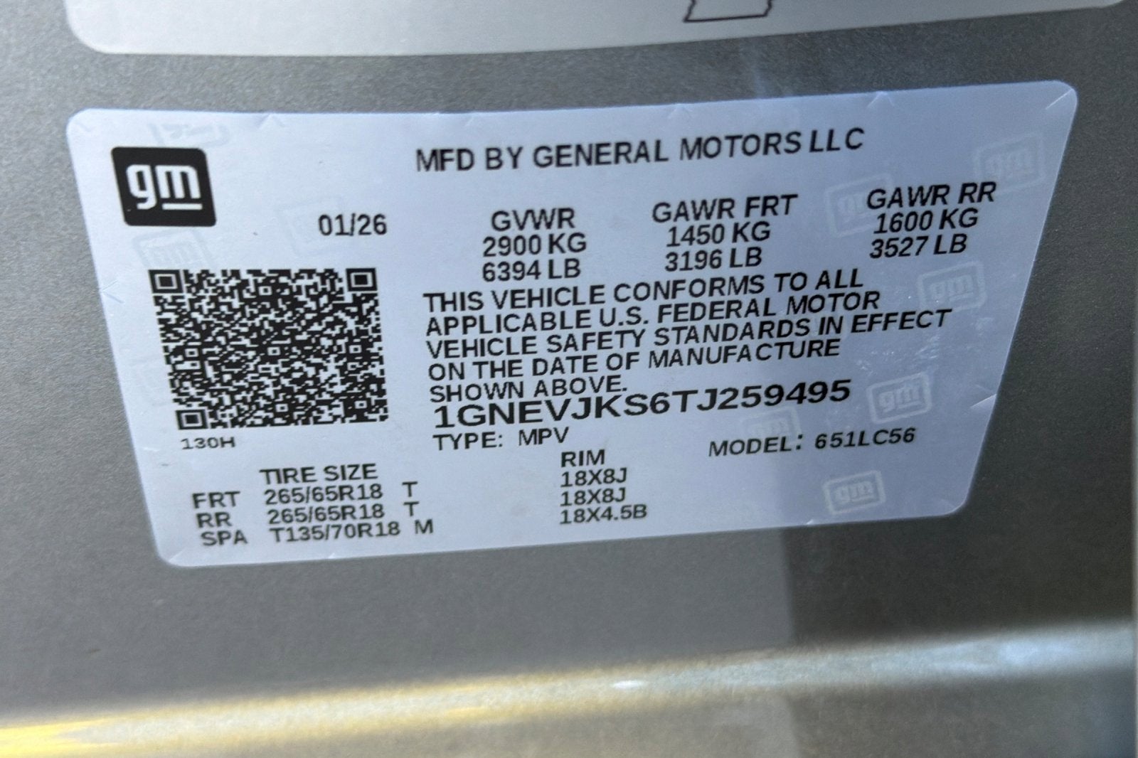 2026 Chevrolet Traverse Z71