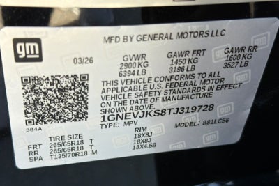 2026 Chevrolet Traverse Z71