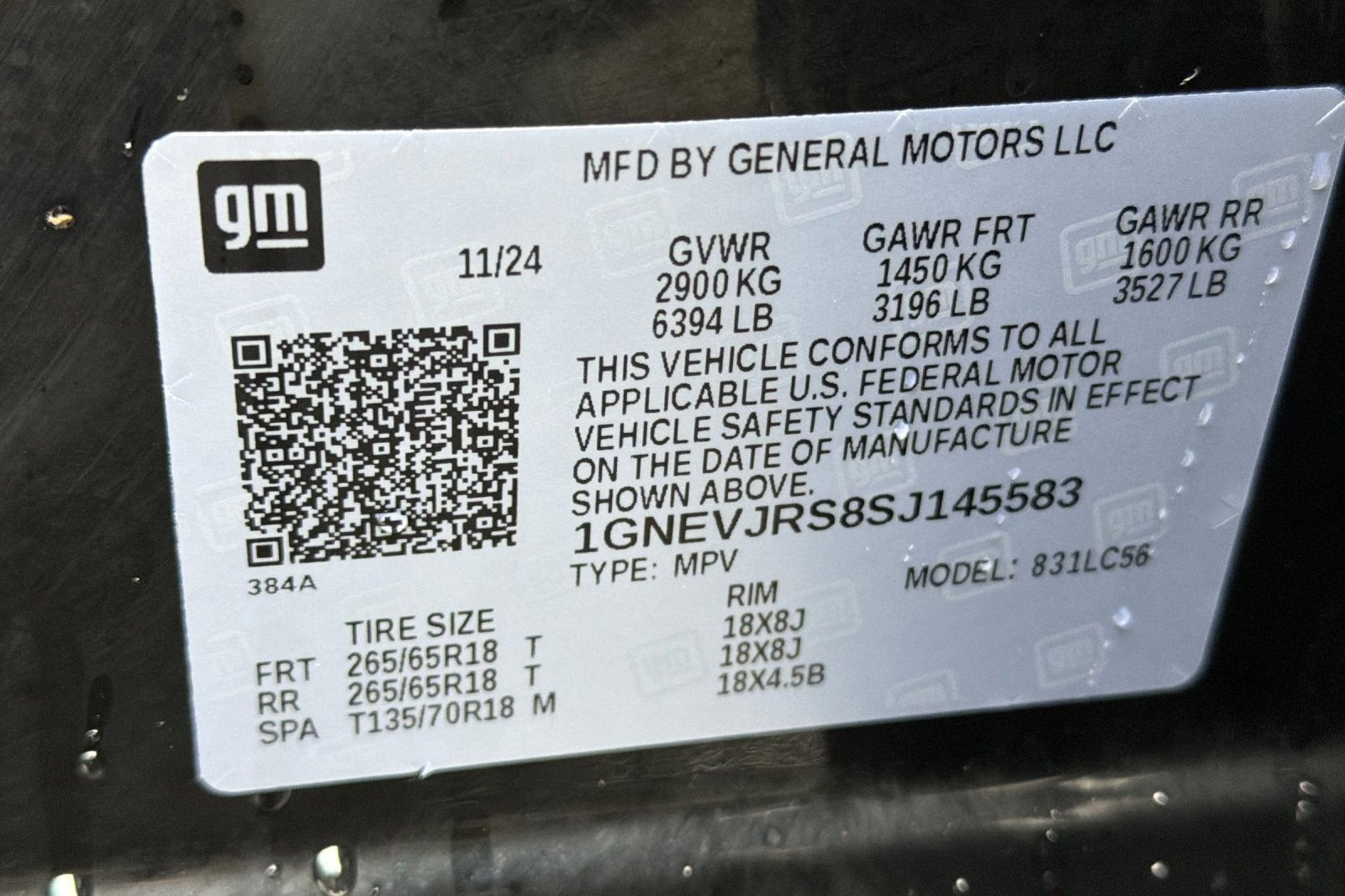 2025 Chevrolet Traverse Z71