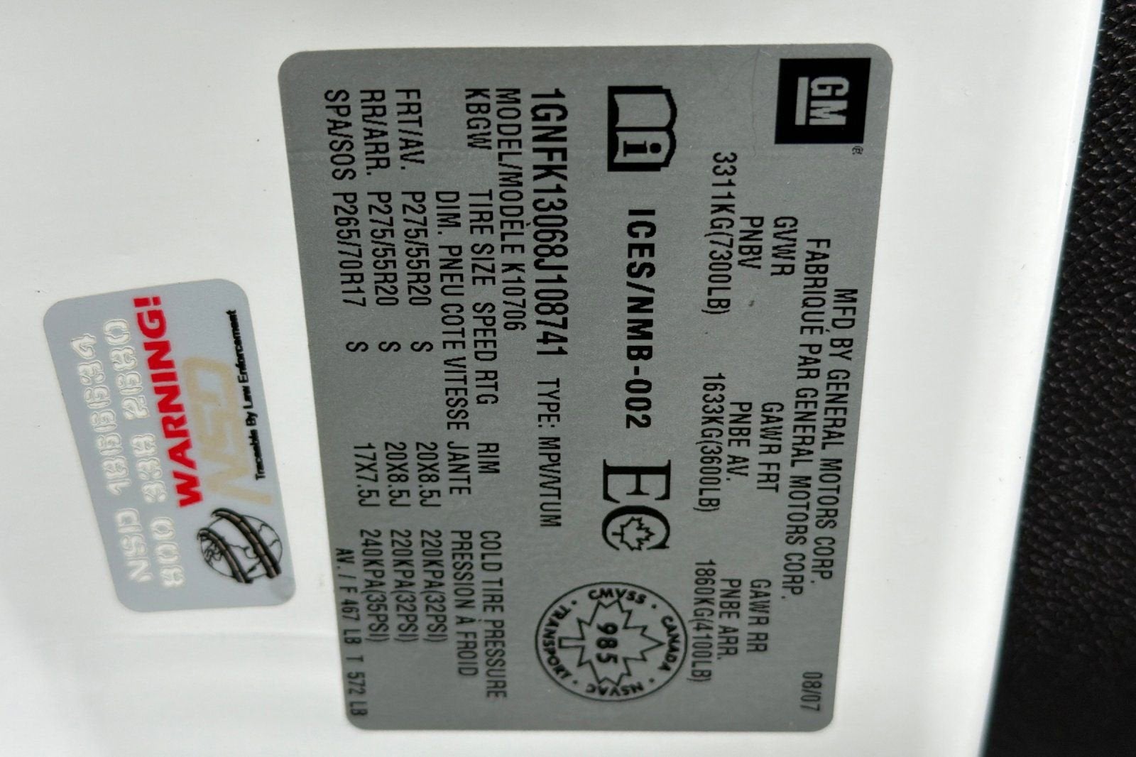 2008 Chevrolet Tahoe Commercial