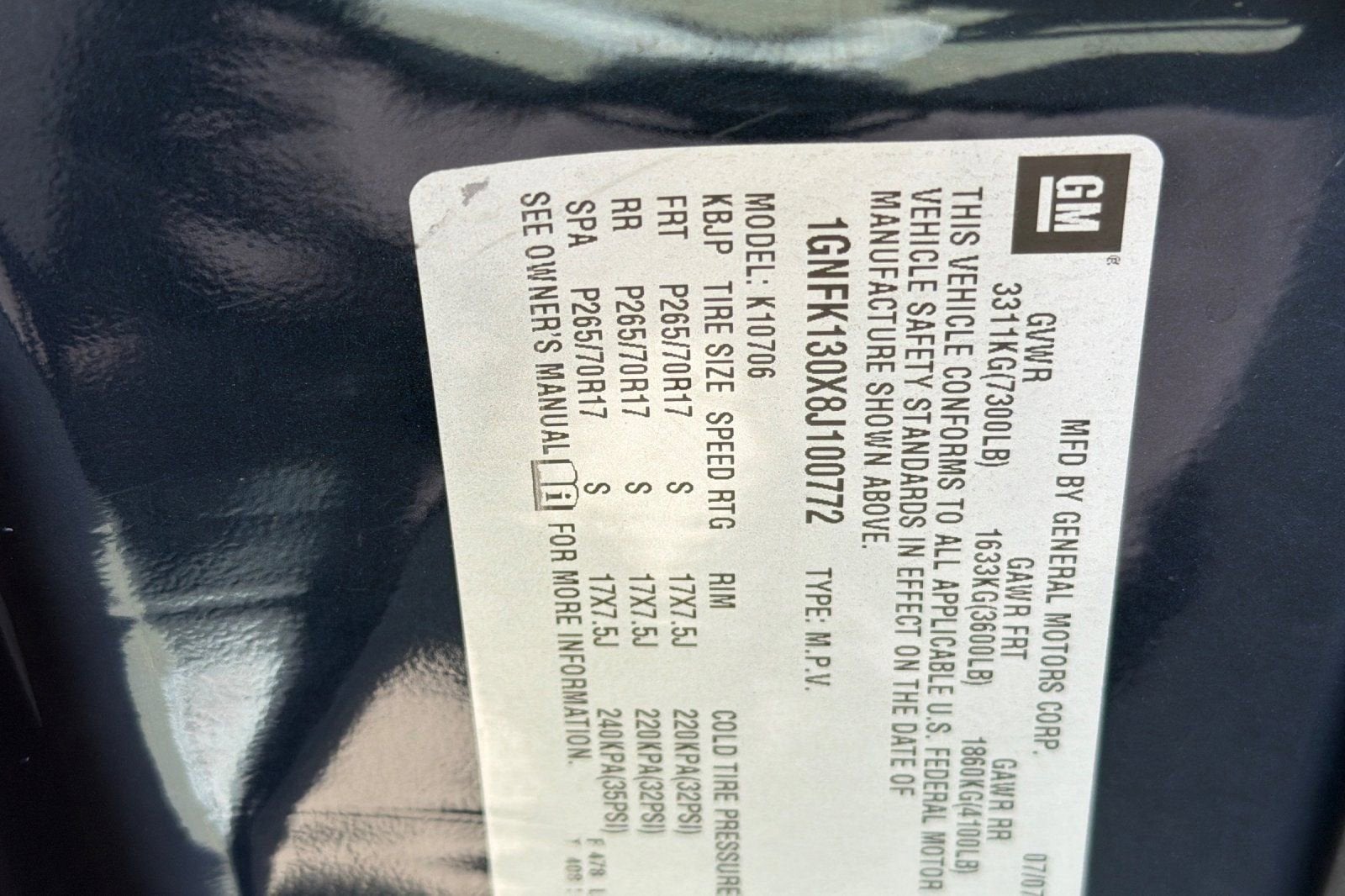 2008 Chevrolet Tahoe LT w/2LT