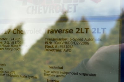 2017 Chevrolet Traverse LT