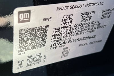 2025 Chevrolet Suburban Premier