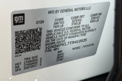 2026 Chevrolet Tahoe Z71