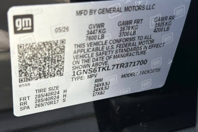 2026 Chevrolet Tahoe High Country