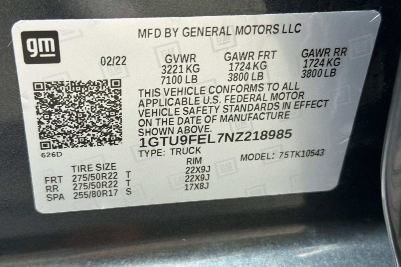 2022 GMC Sierra 1500 Limited Denali