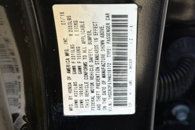 2017 Honda Accord Sedan Sport