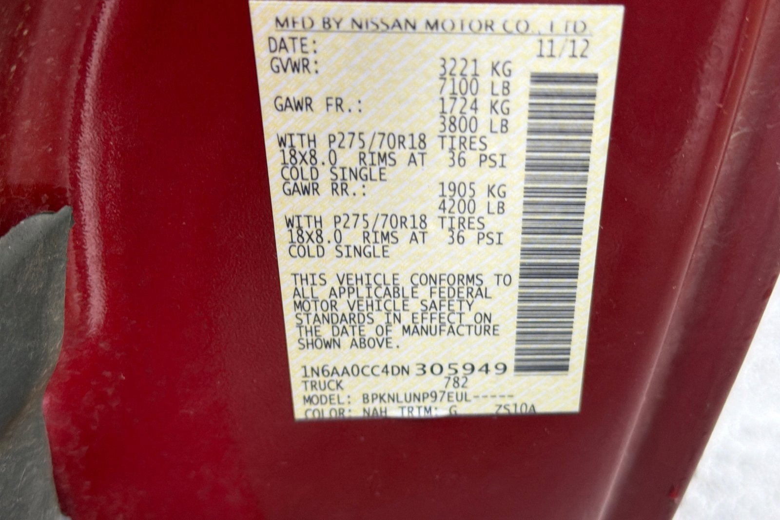 2013 Nissan Titan PRO-4X