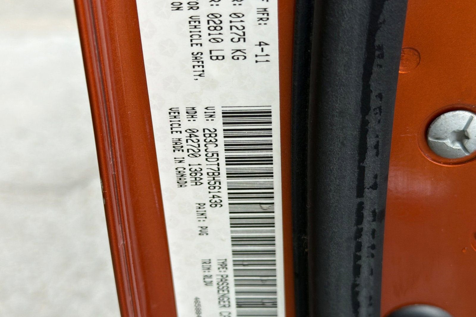 2011 Dodge Challenger R/T Classic