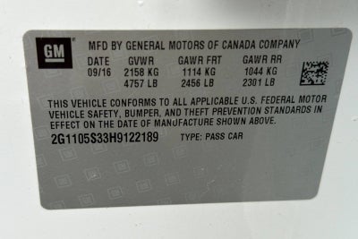 2017 Chevrolet Impala LT