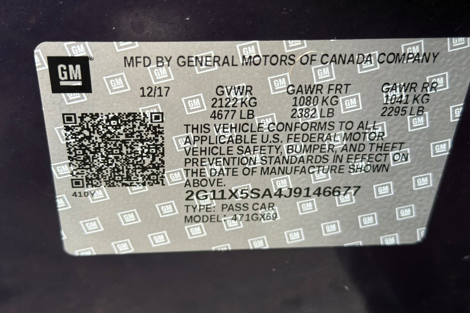 2018 Chevrolet Impala LS