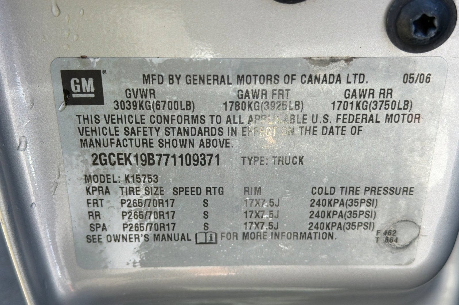 2007 Chevrolet Silverado 1500 LT1