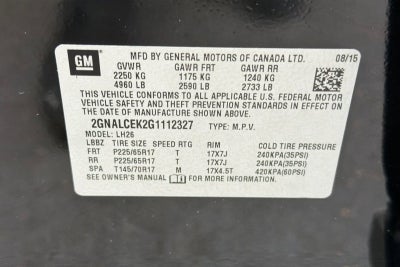 2016 Chevrolet Equinox LT