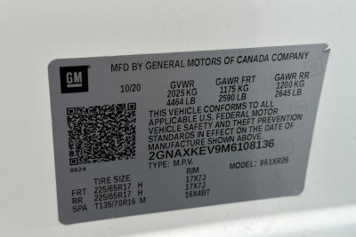 2021 Chevrolet Equinox LT