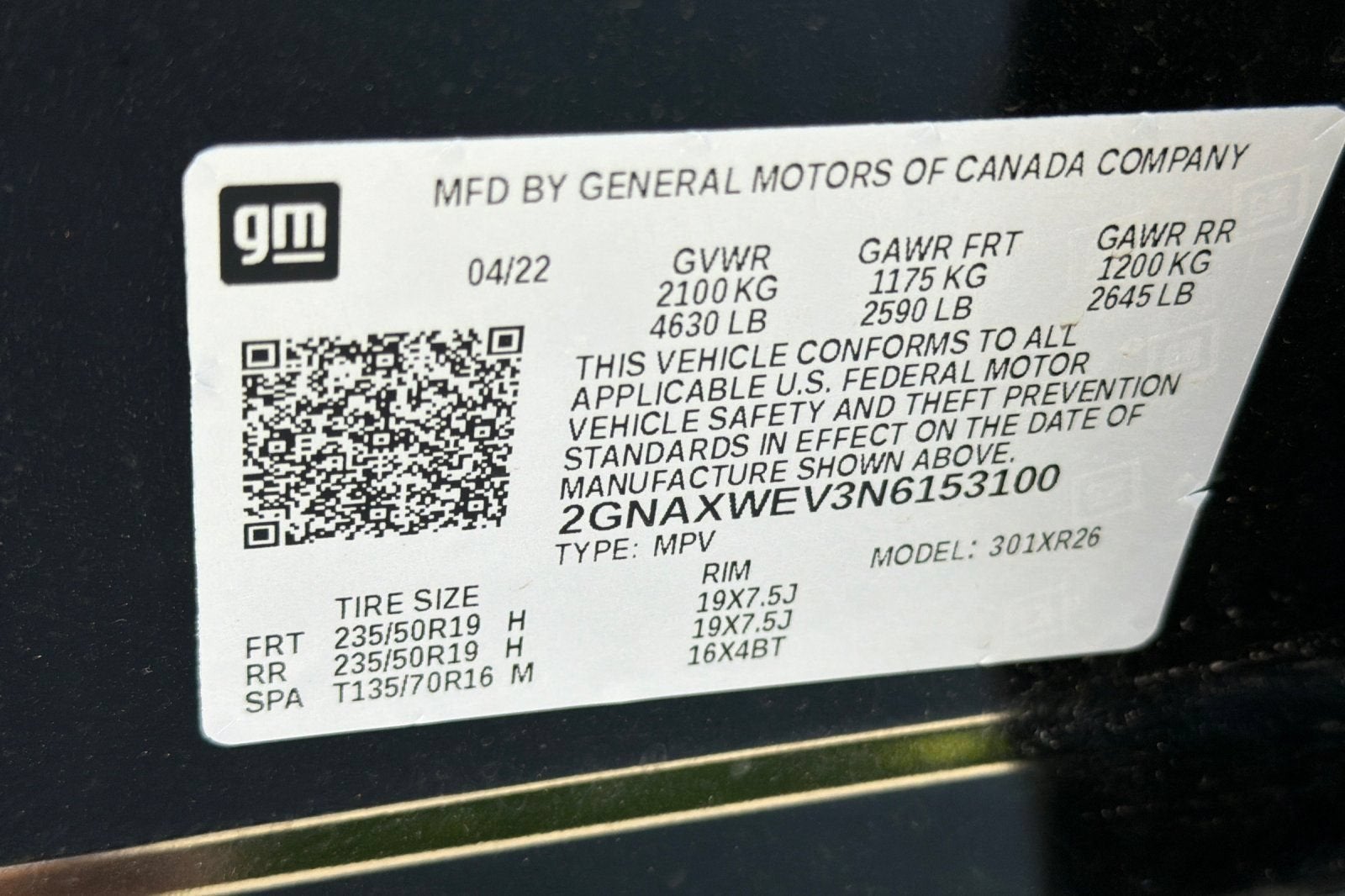 2022 Chevrolet Equinox RS
