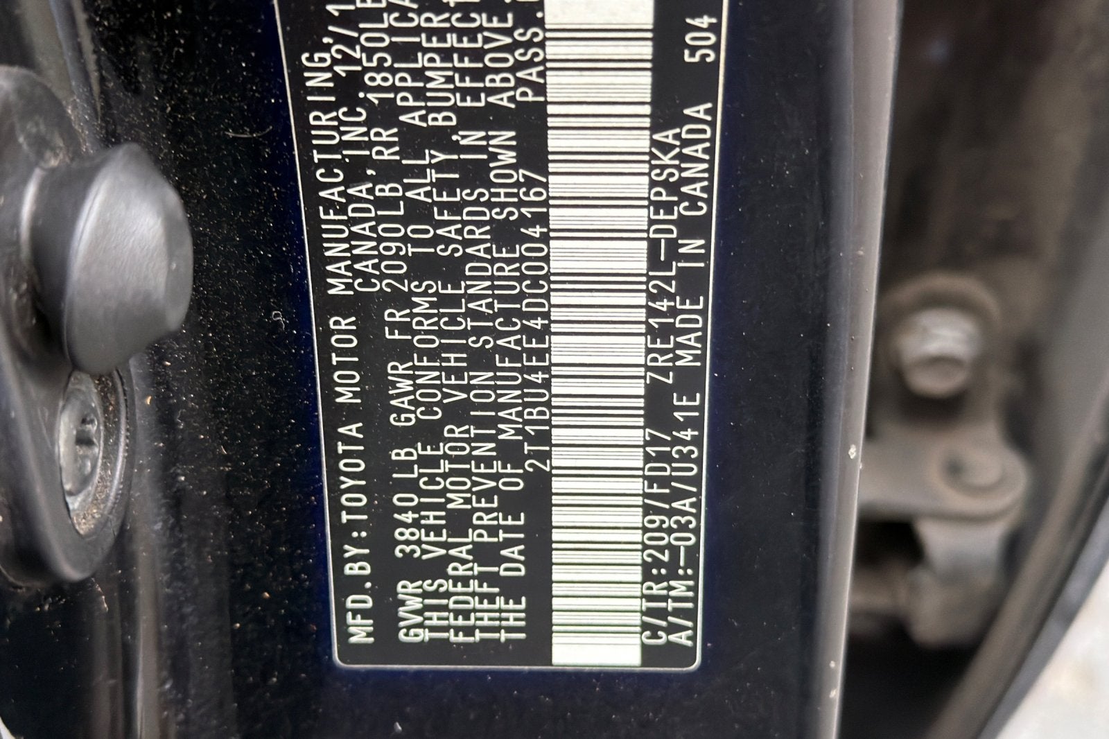 2013 Toyota Corolla L