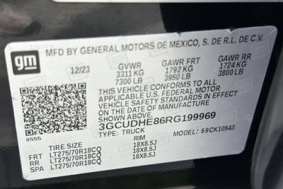 2024 Chevrolet Silverado 1500 ZR2