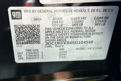 2025 Chevrolet Silverado 1500 LT Trail Boss