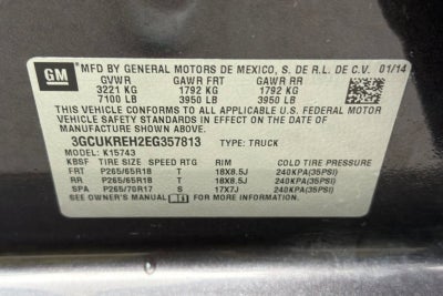 2014 Chevrolet Silverado 1500 LT