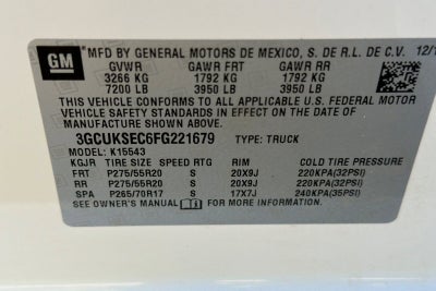 2015 Chevrolet Silverado 1500 LTZ