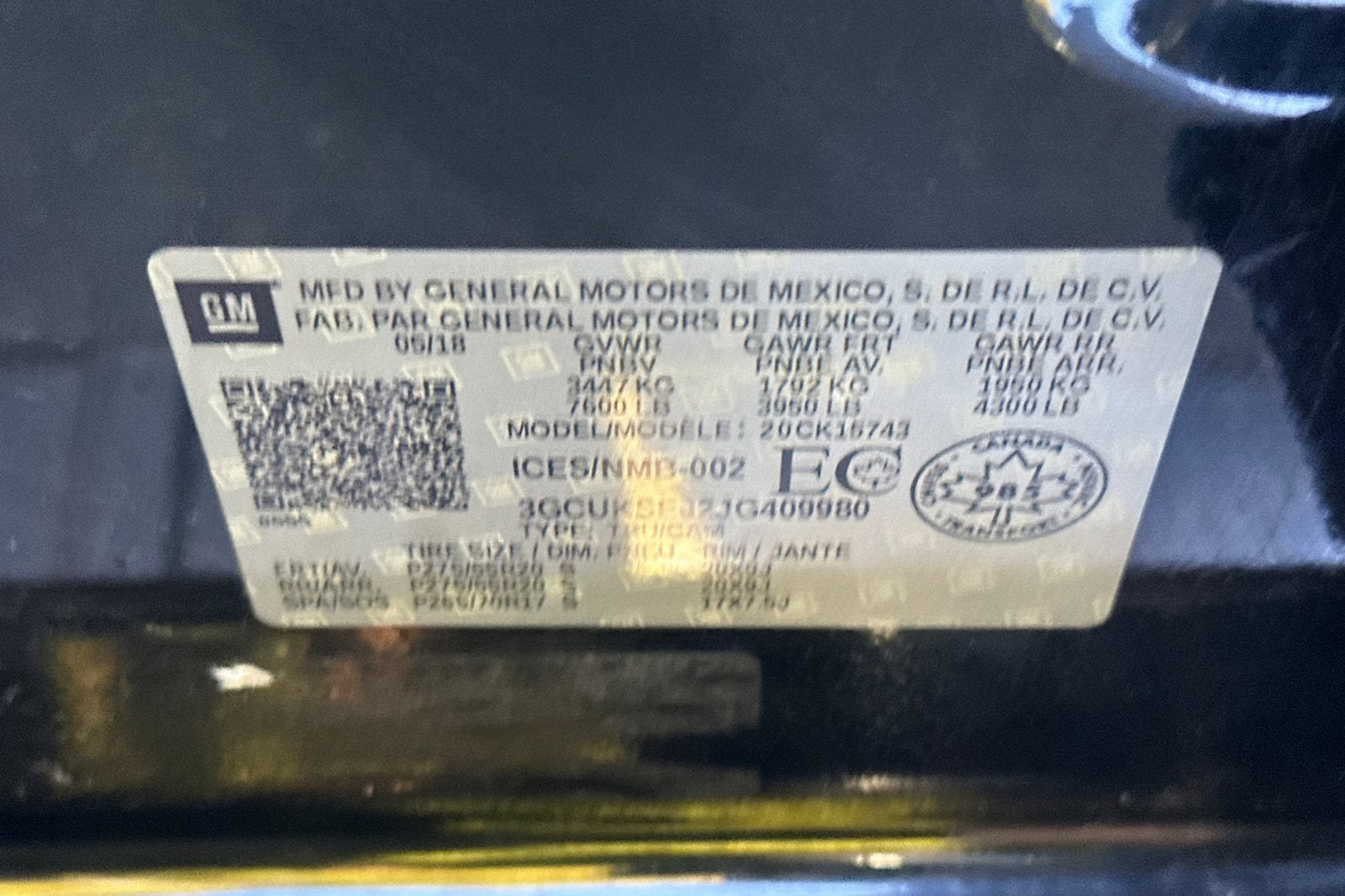 2018 Chevrolet Silverado 1500 LTZ